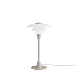PH 2/1 bordlampe, glossy beige