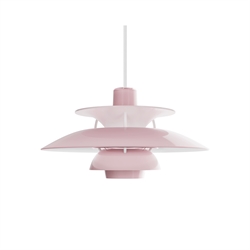 PH 5 Ø320 Opal pendel, opal pale rose