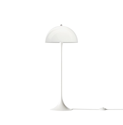 Panthella 400 gulvlampe, hvid opal