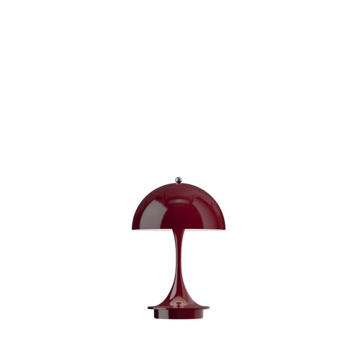 Panthella 160 Portable V3 bord- / batterilampe, opaque burgundy