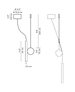 Doi pendel roset, sort