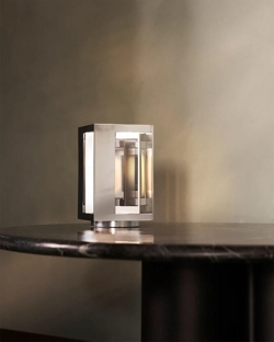 Kassablanka bordlampe 142, alu