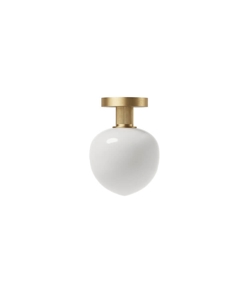 Memoir loftlampe 120, messing/opal