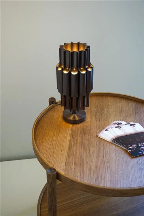 Pan bordlampe 120, bronze