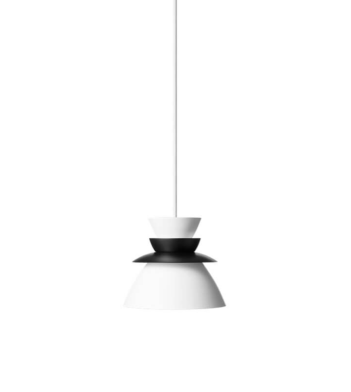Sundowner pendel 175, sort/hvid