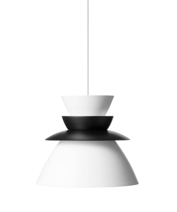 Sundowner pendel 400, sort/hvid