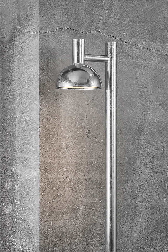 Arki 100 Havelampe E27 Galvaniseret