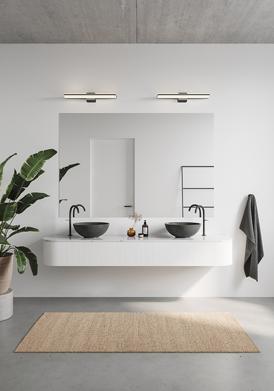 Tinia 60 væglampe, sort