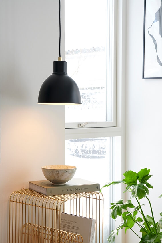 Nordlux Pop pendel, mat sort | Lamper.dk