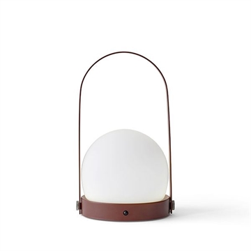 Carrie LED Lampe, brændt rød