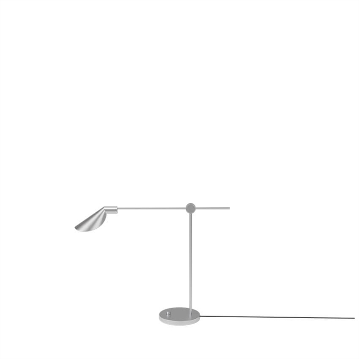 MS021 bordlampe, stål