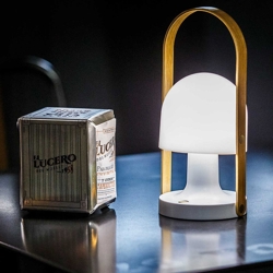 FollowMe batterilampe / bordlampe, hvid