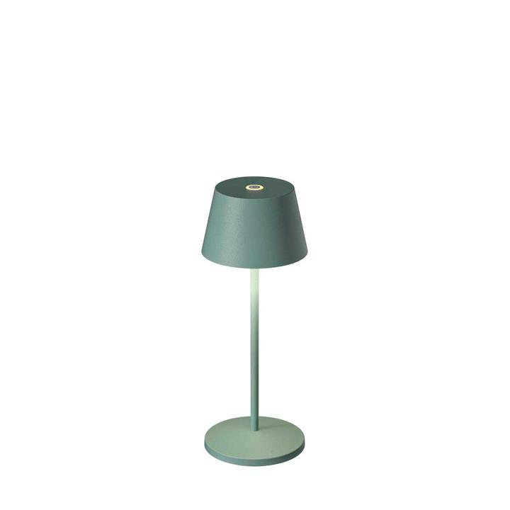 Modi Micro bordlampe / batterilampe, grå grøn