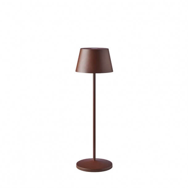 Modi bordlampe / batterilampe, corten