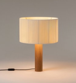 MORAGAS bordlampe, natural oak