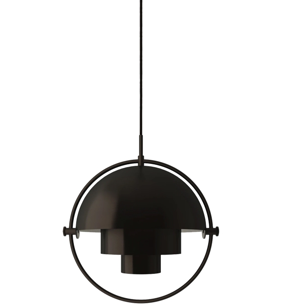 Multi-Lite Pendel, black brass