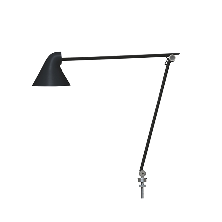 NJP bordlampe m/Ø10 pind, sort