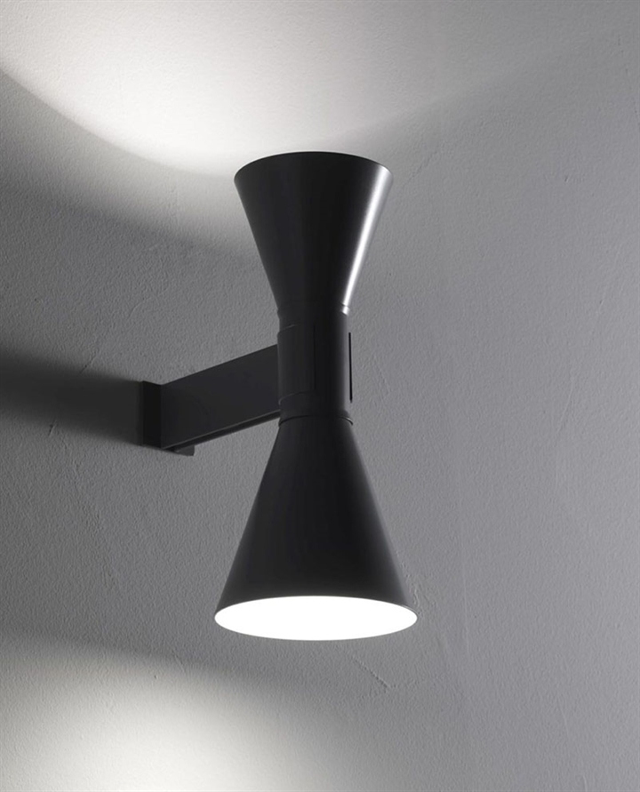 Applique de Marseille Mini væglampe, sort