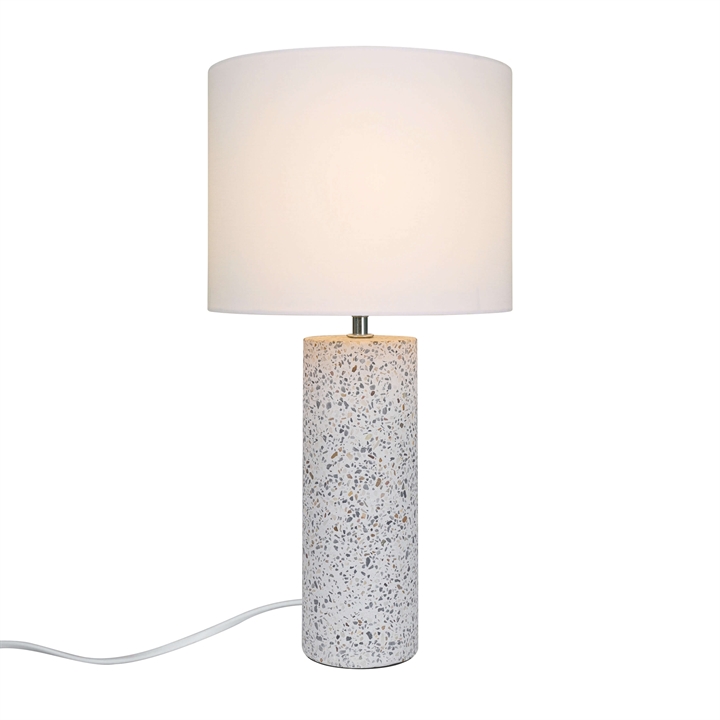 Antiga bordlampe, hvid