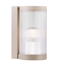 Coupar udendørs væglampe, sand