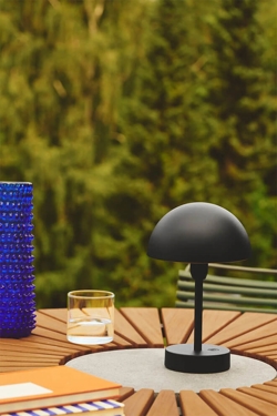 Ellen To-Go batterilampe / bordlampe, sort