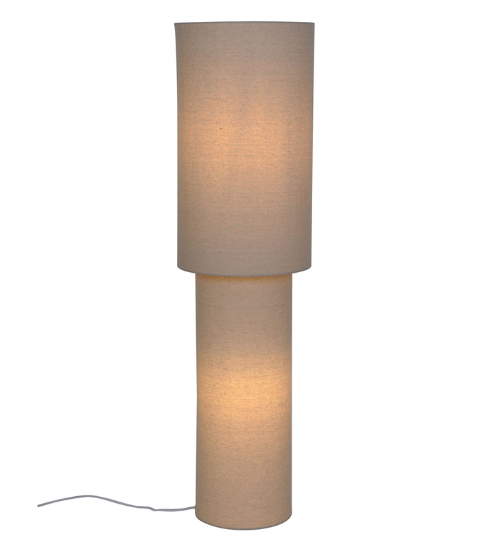 Izara 110 gulvlampe, beige