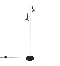 Kelvis gulvlampe, sort