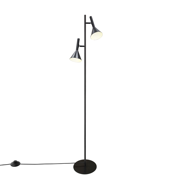 Kelvis gulvlampe, sort