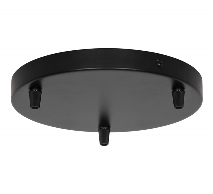 Luana 3-exits baldakin, sort 