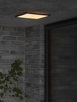 Oja 29 Outdoor Square loftlampe, sort