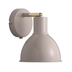 Pop væglampe, beige
