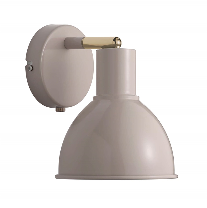Pop væglampe, beige