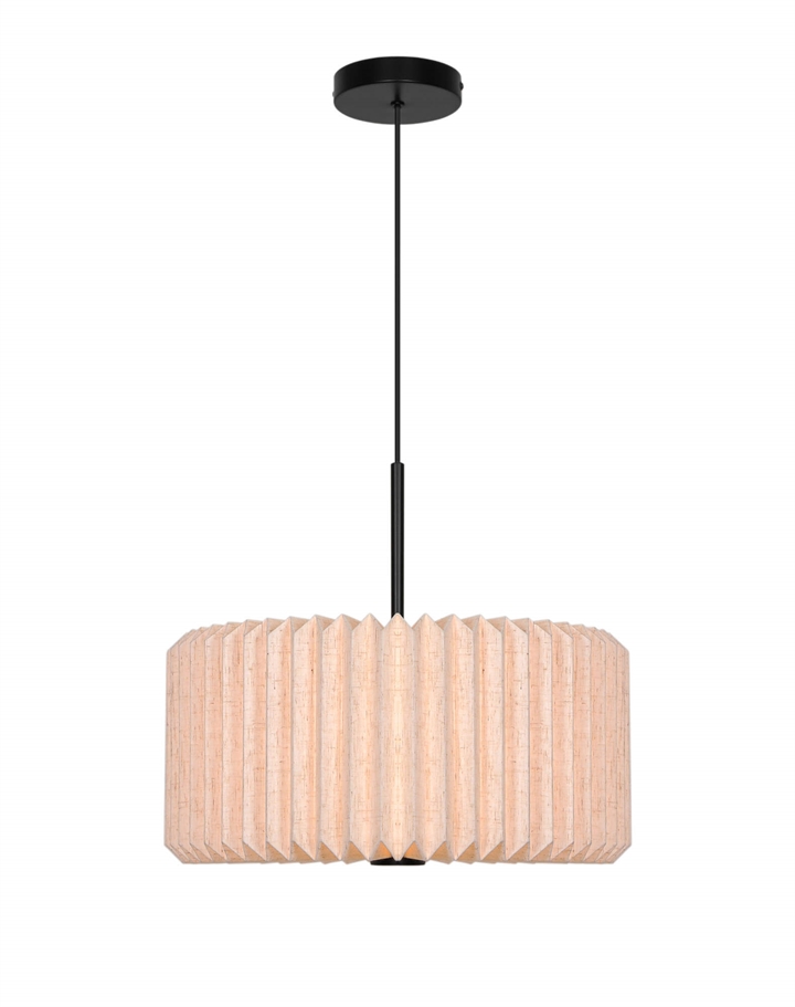 Vivienne 40 pendel, natur/sort