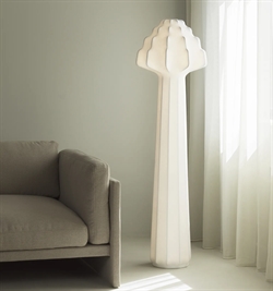 Phantom gulvlampe, hvid