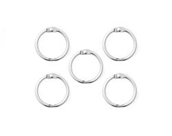 Reb lamp fixing ringe (5 stk.), rustfrit stål