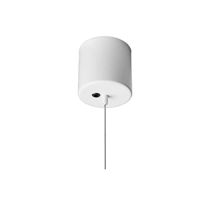 Nuura høj baldakin, hvid - Wire