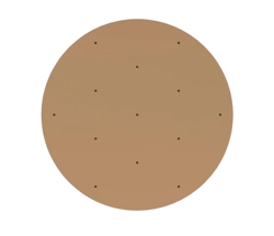 Nuura baldakin til 13 pendler, nordic guld