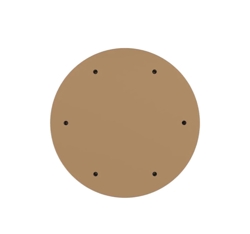 Nuura baldakin til 6 pendler, nordic guld