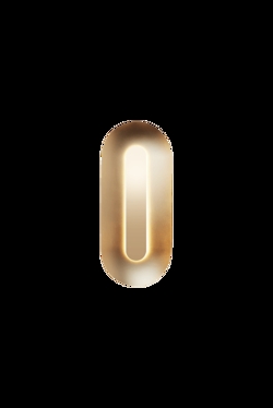 Sasi Large væglampe, messing