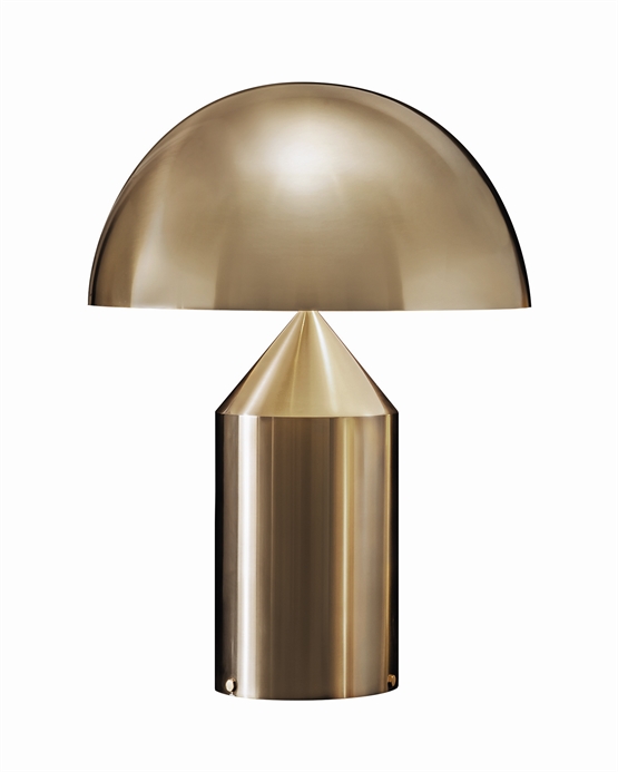 Atollo 233 bordlampe, satin guld