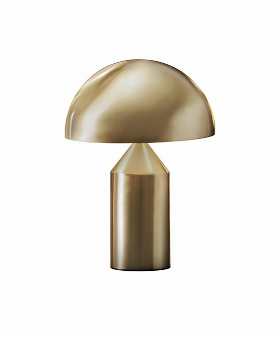 Atollo 238 bordlampe, satin guld