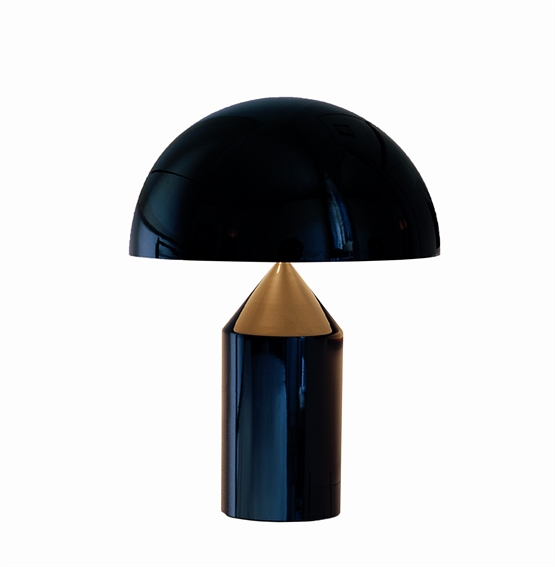 Atollo 238 bordlampe, sort