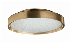 Berlin 722 loftlampe / væglampe, satin messing