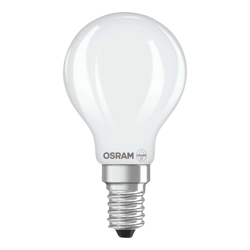 Osram LED-pære 1W E14 827, mat