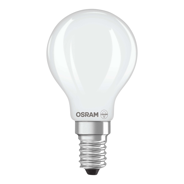 Osram LED-pære 1W E14 827, mat