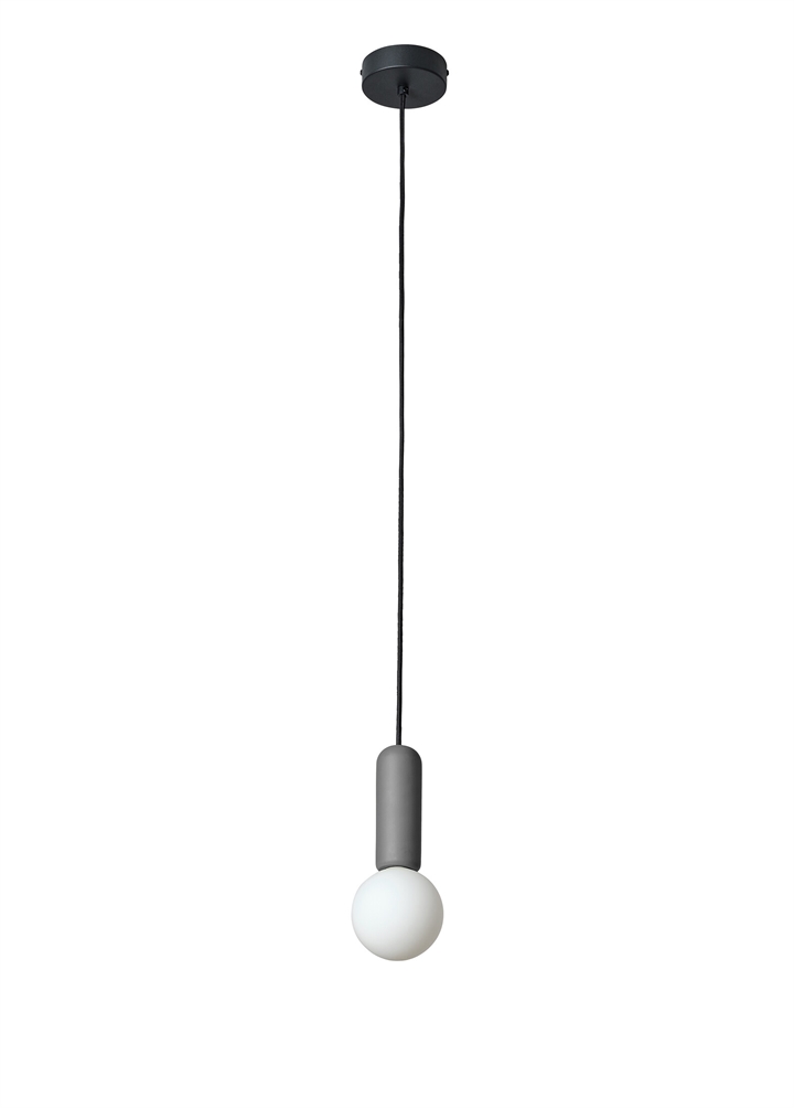 Decor Concrete Mic pendel, mørkegrå
