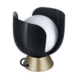 Decor Corolle Chalice bordlampe, sort/guld