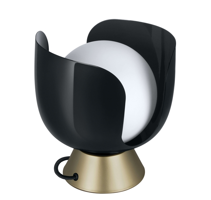 Decor Corolle Chalice bordlampe, sort/guld