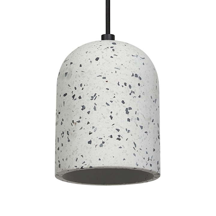 Decor Pill pendel, hvid terrazzo