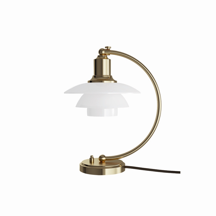 PH 2/2 Limited Edition Luna bordlampe, messing